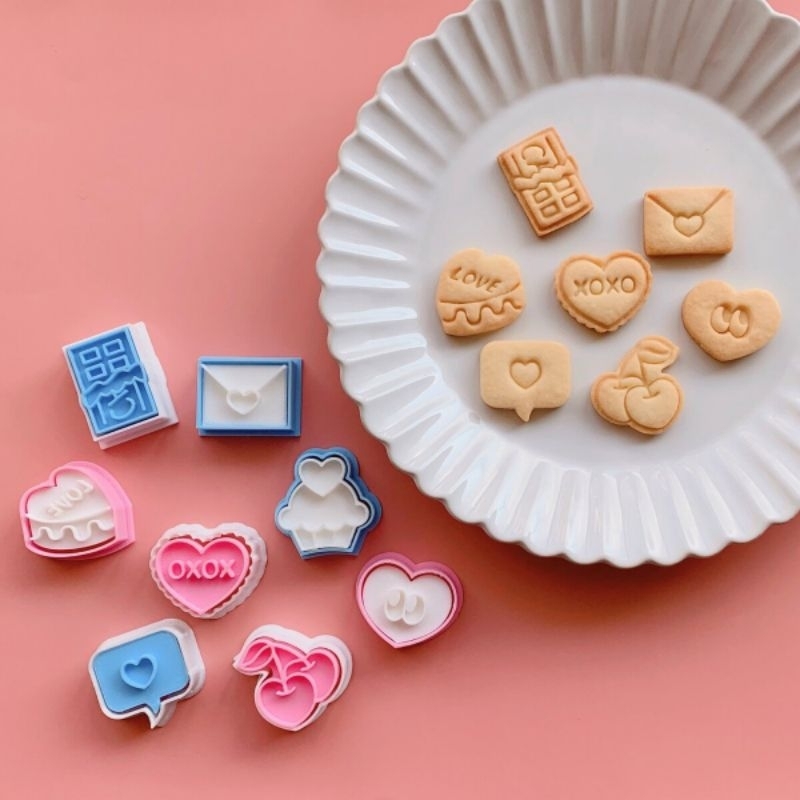 【帕瓦尼尼】日本小小的情人節系列餅乾模具|餅乾模具 情人節餅乾 餅乾模 小餅乾模具
