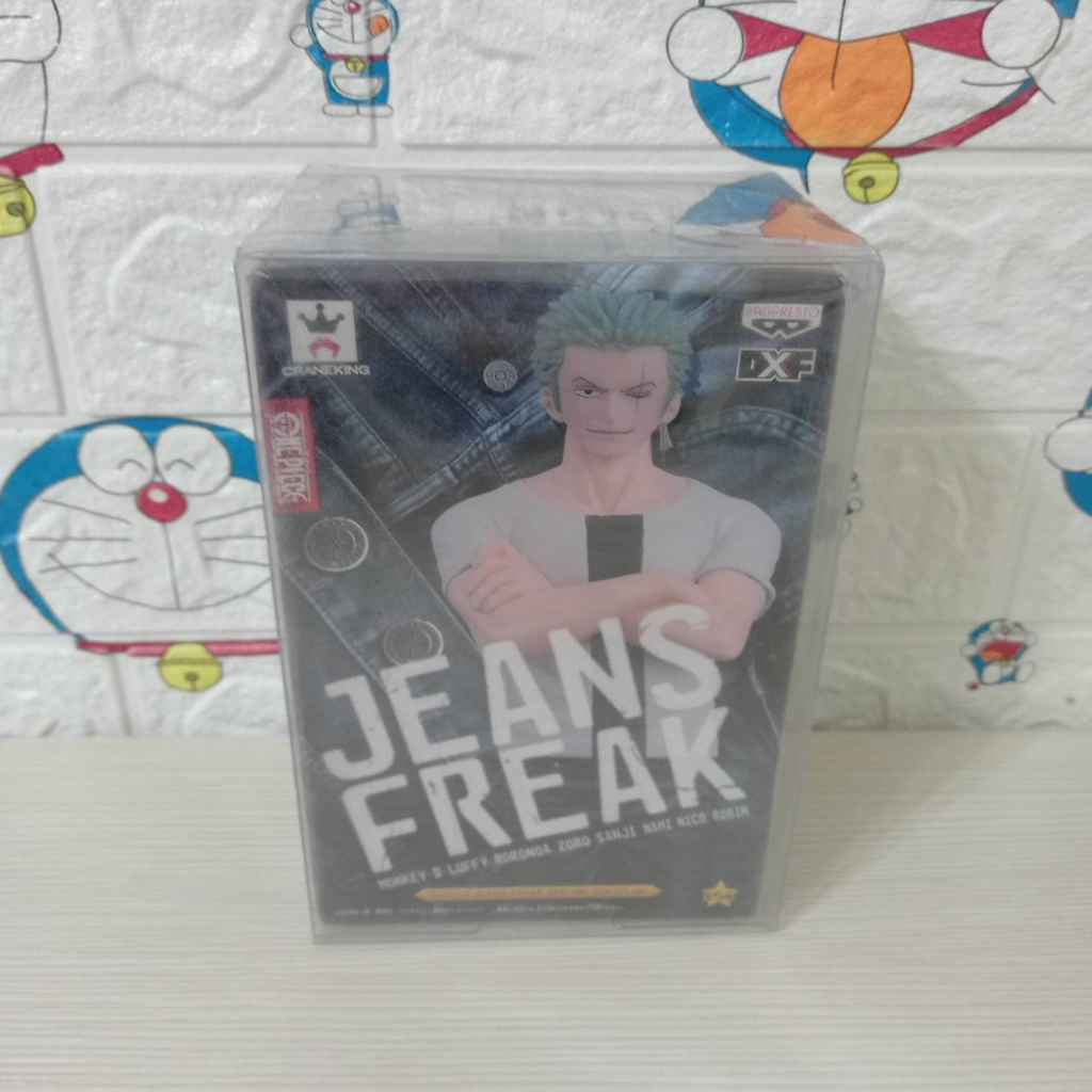 日版金證 Jeans Freak  牛仔褲索隆公仔