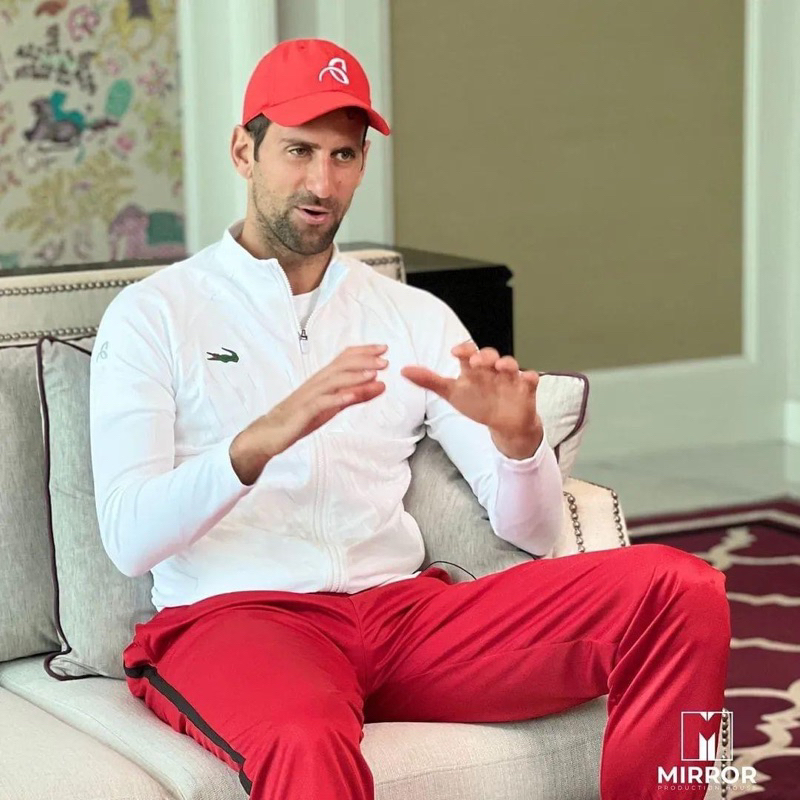 【全新】LACOSTE 喬科維奇/Novak Djokovic/2022溫布頓&amp;年終賽/冠軍外套/US-XL號