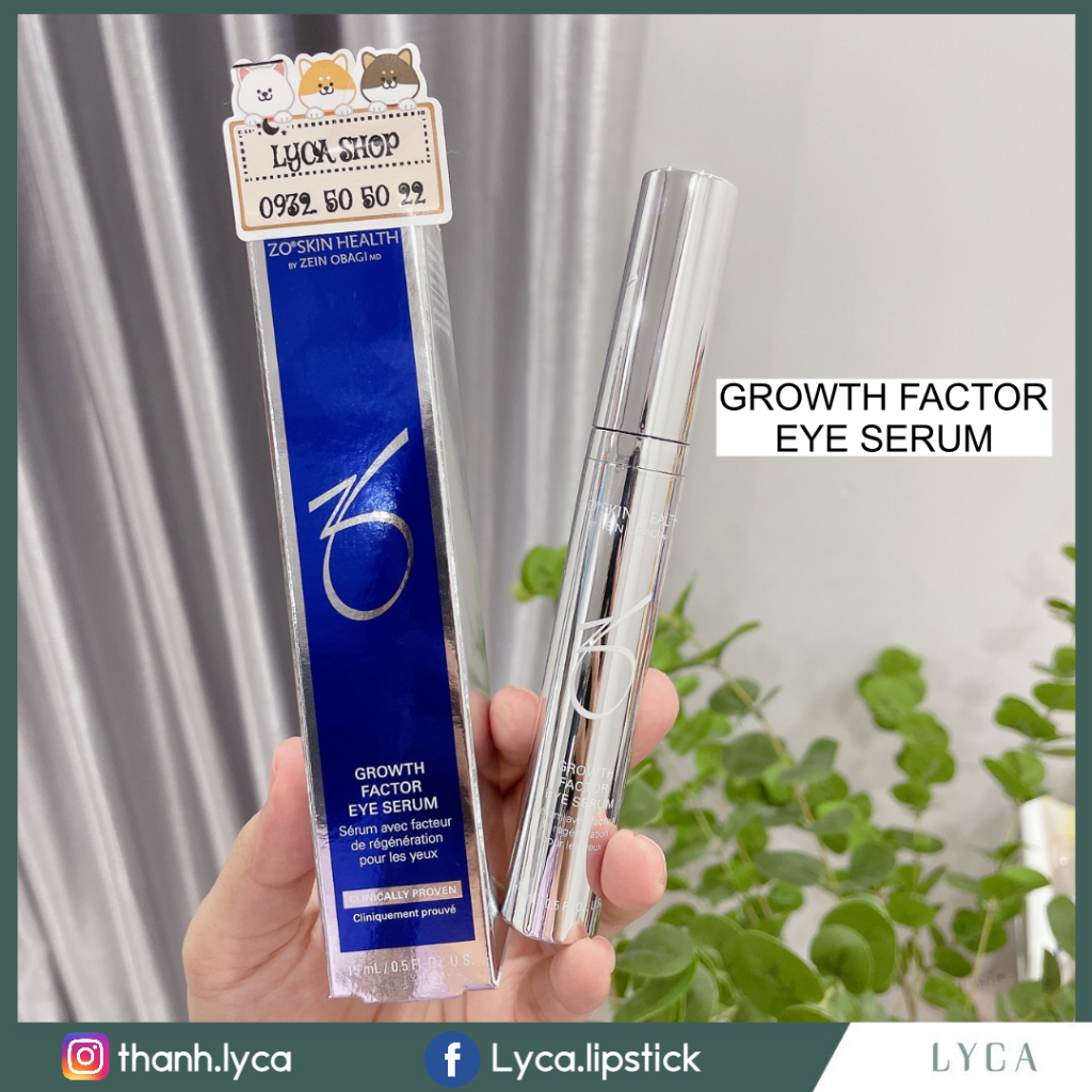 [LYCA] 現貨 ZO Skin Health Growth Factor Eye Serum 15ml