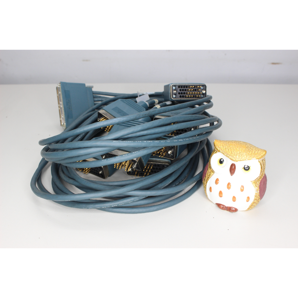 CISCO CAB-OCT-V35-MT 8 Lead Octal Cable and 8 Male V35 DTE