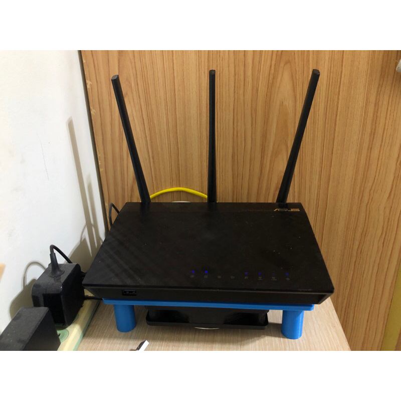 路由器/ WiFi分享器/ 機上盒 散熱器、散熱架、散熱風扇(AC66U+完美適用)