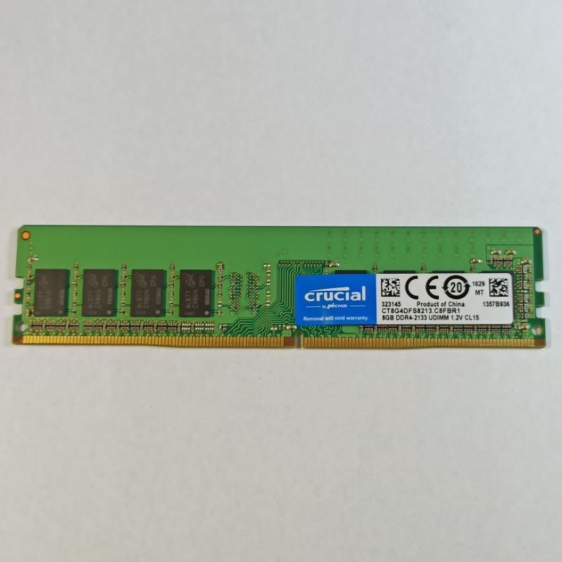 Micron Crucial美光 8G DDR4 2133 桌上型記憶體/終保