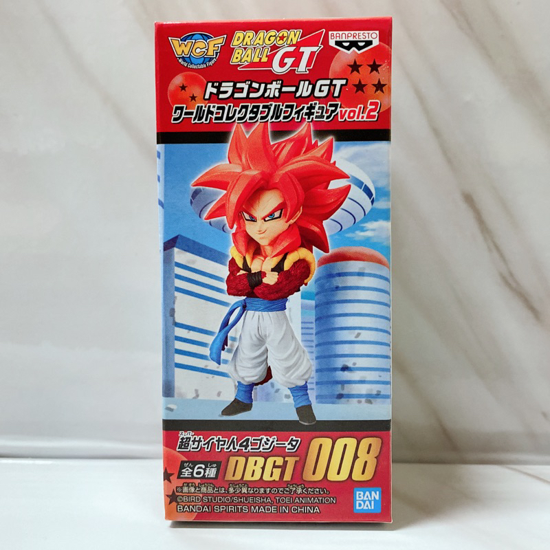 七龍珠 GT VOL.2 DBGT 008 超4 悟吉塔 悟達爾 悟基塔 景品 公仔