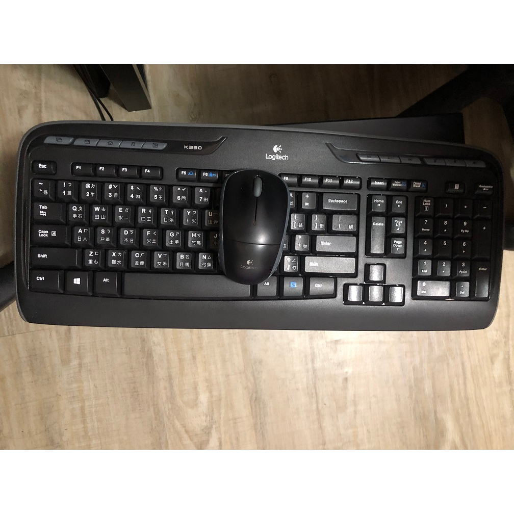 [二手]羅技無線鍵鼠組 Logitech M215/K330