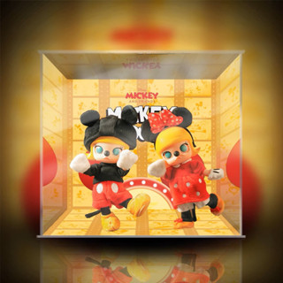 《Yao 挖寶趣》POPMART 泡泡瑪特 MOLLY 茉莉 米奇/米妮 BJD 大娃 盲盒 設計師公仔 專用展示盒
