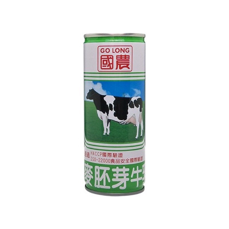 國農麥芽牛乳240ml半箱12罐