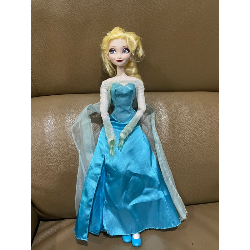 二手-ELSA 艾莎 唱歌娃娃 冰雪奇緣 Frozen 迪士尼公主 音樂娃娃 美國迪士尼