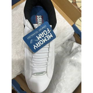 K-SWISS 皮質無鞋帶休閒運動鞋＃男女同款＃全記憶鞋墊＃二手