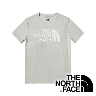 【THE NORTH FACE 美國】女圓領快乾短袖T恤『淺灰』NF0A7WFD
