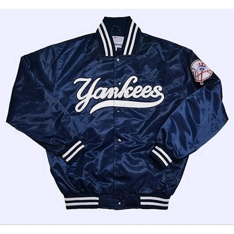 洋基隊 Yankees 寬鬆 正品 OVERSIZES 棒球外套 夾克 嘻哈 饒舌 美版：S~2XL