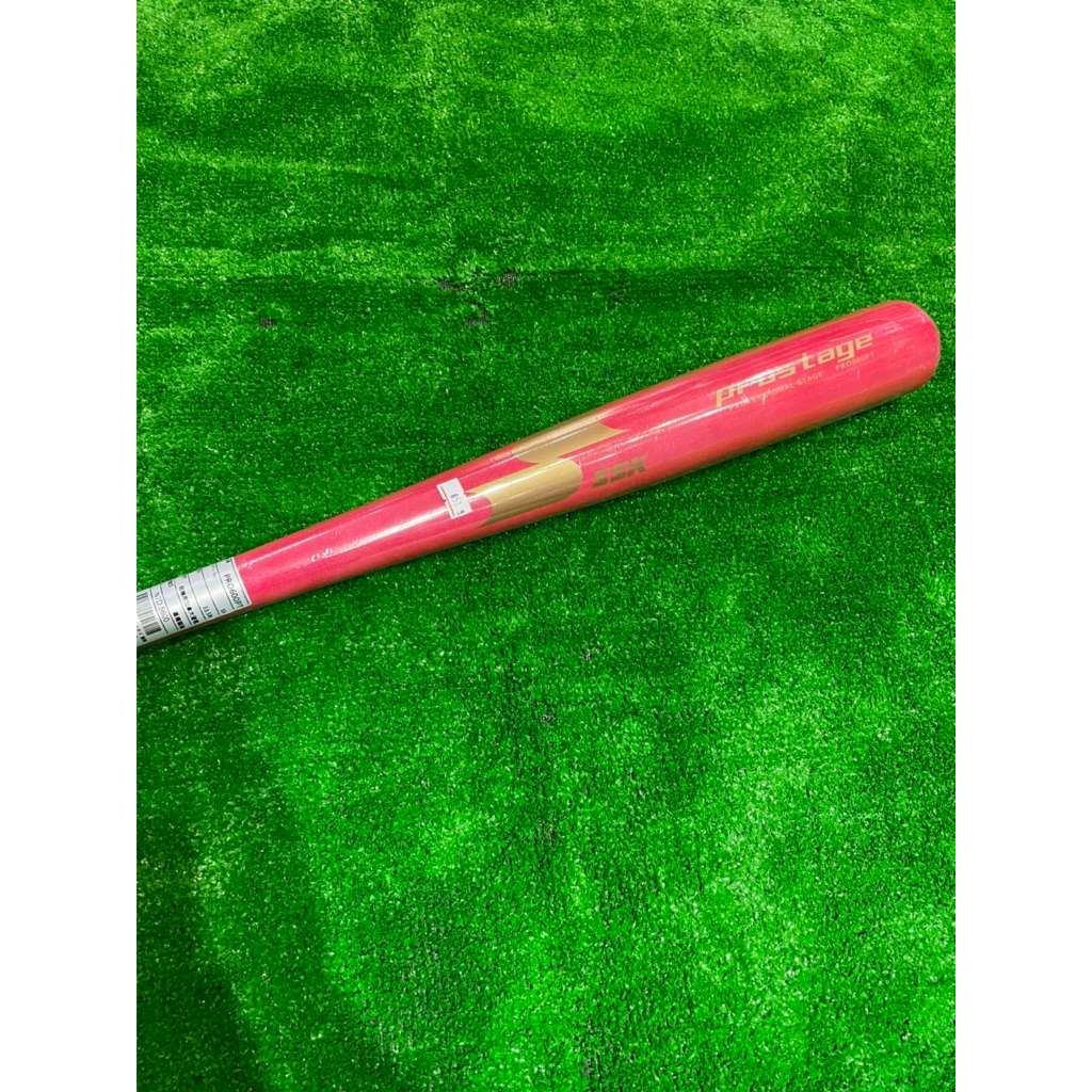 棒球世界全新 PRO600PT職業用加拿大楓木棒球棒紅色特價棒型S9