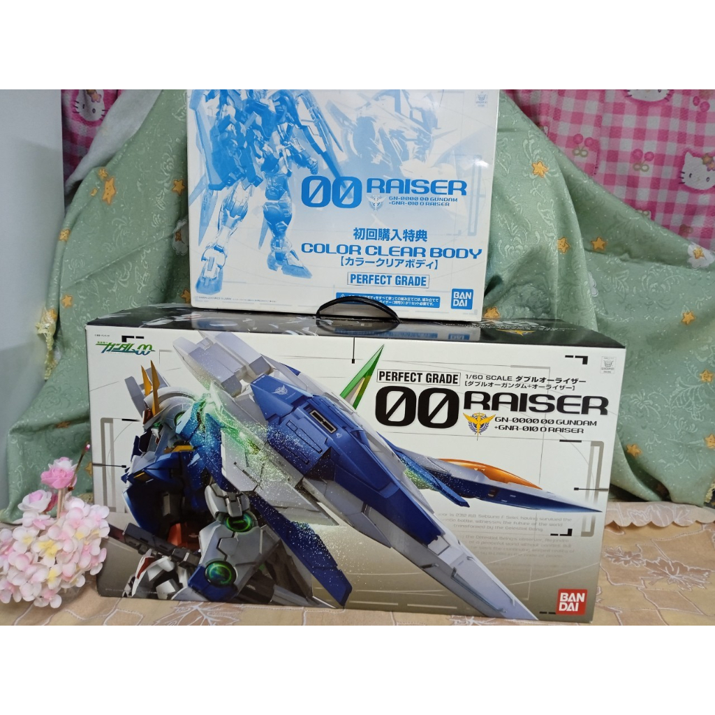 萬代 pg 1/60 00 oo raiser 鋼彈+初回購入特點