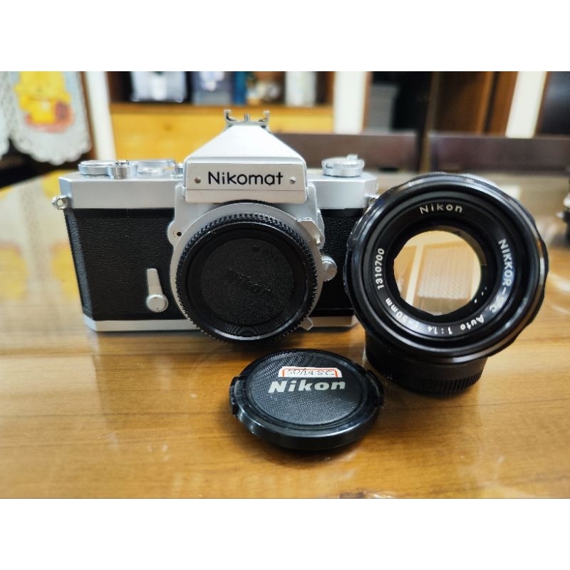 Nikon FTn 全機械底片相機+ Nikon-S.C  50mm F1.4 超級鍍膜標準人相鏡