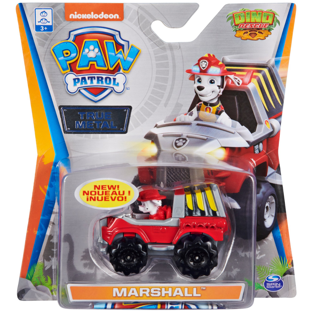 PAW PATROL 汪汪隊立大功 合金車輛組 毛毛 MARSHALL 毛毛合金車 汪汪隊合金車 合金車 恐龍救援 現貨