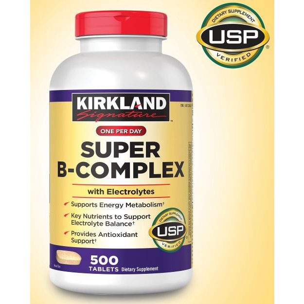 🚀現貨🔥效期:2025/11 Kirkland Super B-Complex 科克蘭複合維生素 B 500顆裝