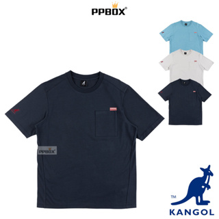 KANGOL 簡約口袋LOGO 短T【63251014】短袖 新衣新包 素T 透氣 涼感 排汗衫 落肩