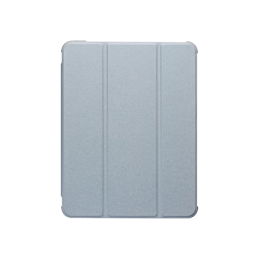 ◎二手出清◎ 莫蘭迪色系 沉靜藍 2021 iPad Pro 11吋 三折式霧面氣囊平板保護殼 筆槽 贈羊毛氈平板套