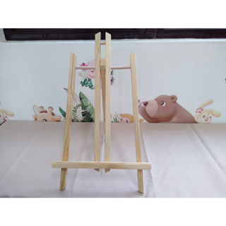 實木畫架 梯形畫架 桌上型迷你畫架 木製展示架 23x40cm