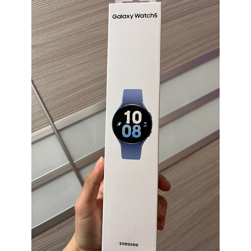 Galaxy watch 5全新未拆封冰川藍44mm 馬上下單馬上出貨公司尾牙抽中