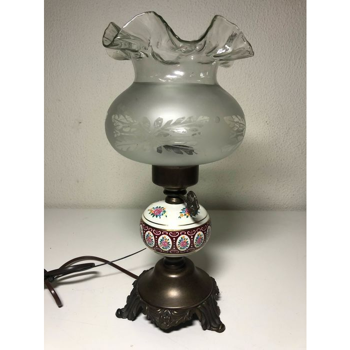 ⫷老見&amp;老件⫸意大利-華麗的陶瓷桌燈