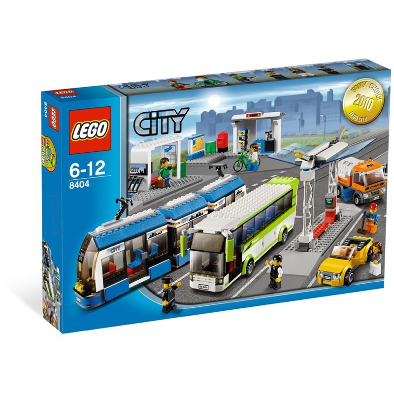 『 LEGO MANIA 』樂高 LEGO CITY 8404 交通運輸轉運站 城市捷運 公車
