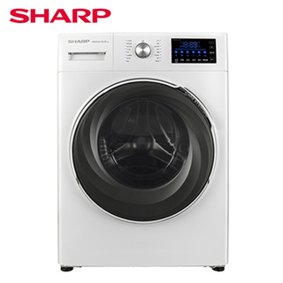 聊聊更優惠!! SHARP 夏普 10.5公斤 變頻 滾筒洗衣機 ES-AFA11WT 溫水洗淨 體積小 不占空間