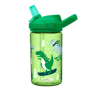 《贈防塵蓋~》美國 CAMELBAK 400ml eddy+ kids兒童吸管運動水瓶RENEW 滑冰恐龍