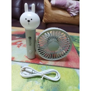 類似 line 兔兔 帶燈 隨身扇 手持風扇