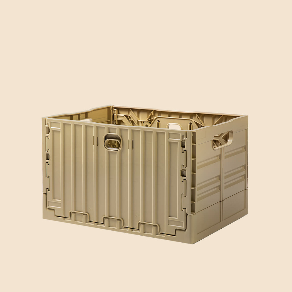 【韓國 CARGO】工業風折疊收納箱 露營 居家收納 整理箱 收納箱 摺疊箱