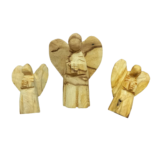 ◈光之海◈ 現貨 聖木天使 秘魯聖木 守護天使 聖靈連結與體現自我 純手工雕刻 Palo santo