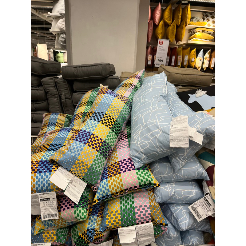 IKEA代購-靠枕，抱枕，30x58cm 枕頭 長方型枕頭