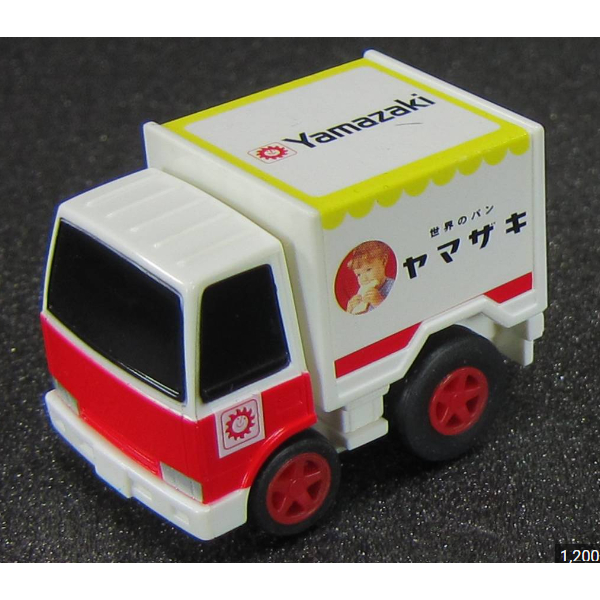 DW賣場 全新絕版現貨台灣製 チョロＱ TAKARATOMY迴力車NO47 YAMAZAKI麵包車