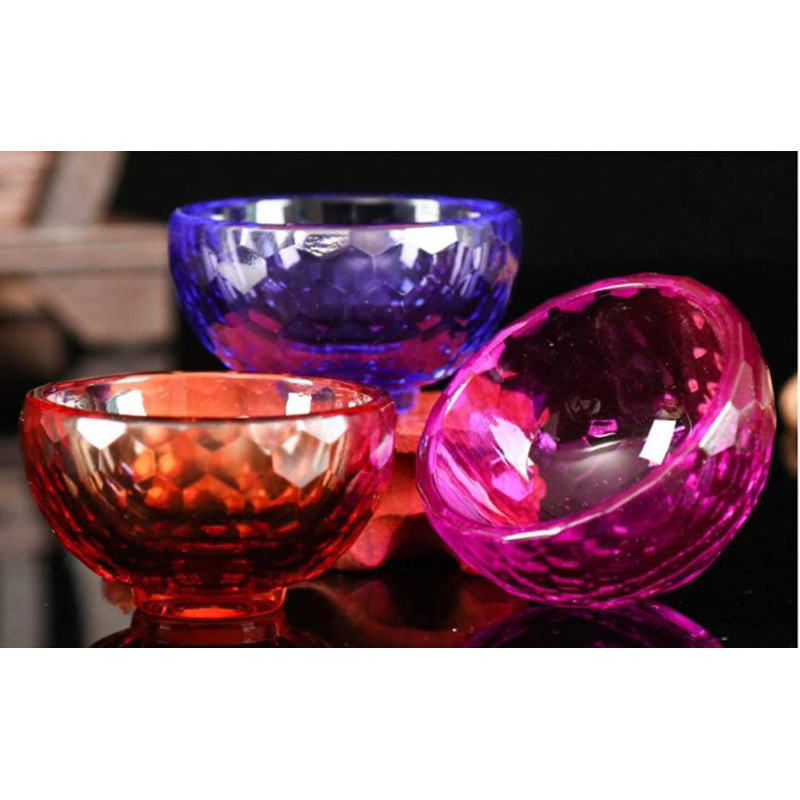 現貨 水晶杯 透明水晶加厚耐熱 玻璃供碗供聖水淨水碗