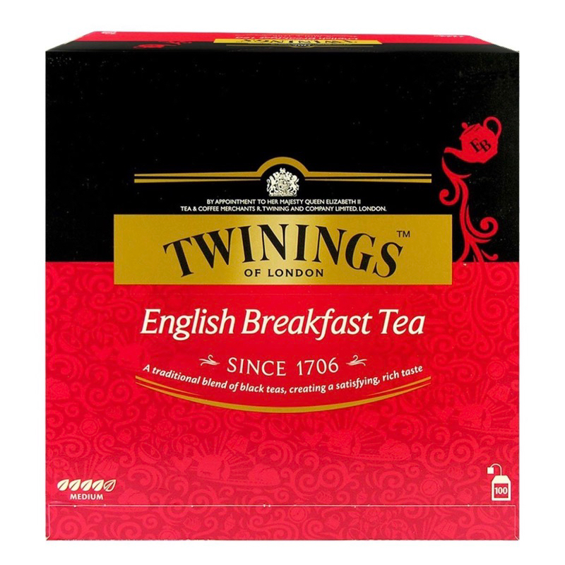 Twinings 早餐茶 2g X 100包 / 伯爵茶 2g X 100包