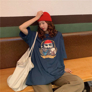 胖胖美依 上衣 T卹 打底衫 S-2XL學院風韓版原宿卡通印花chic慵懶風上衣ME010-752938.