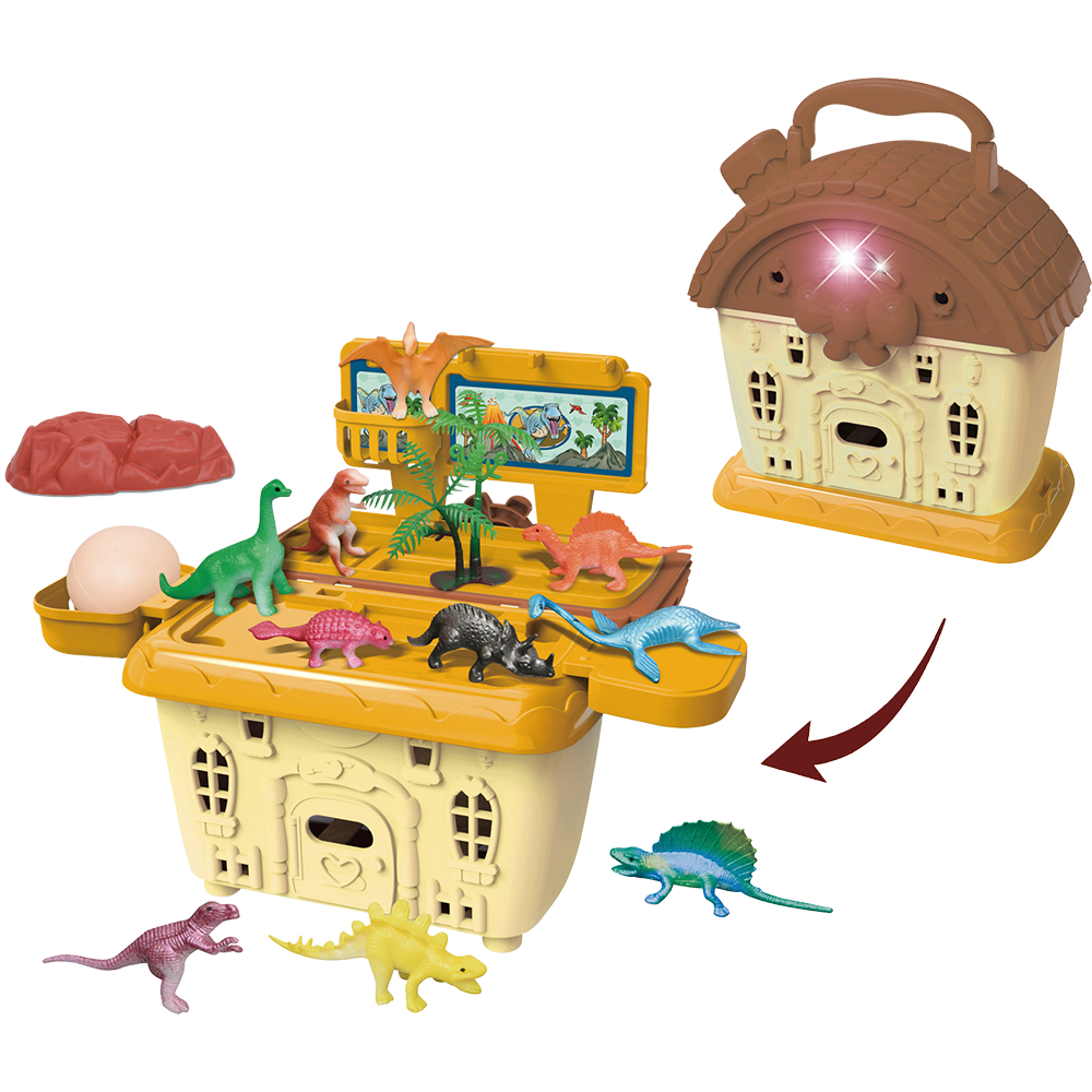 幫寶適贈品-侏羅紀恐龍屋