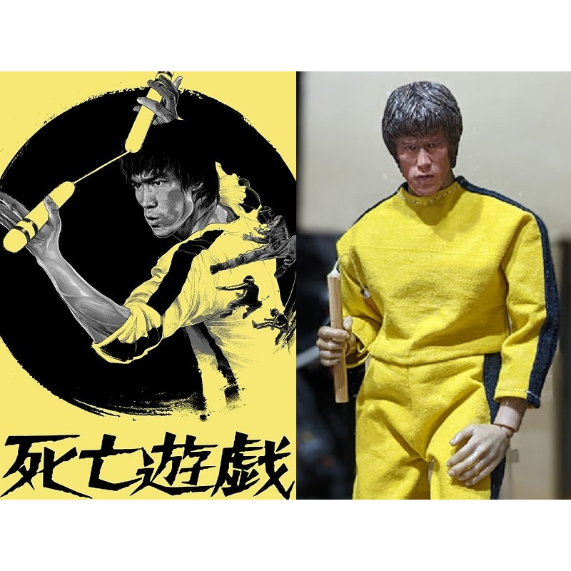 1/6兵人模型玩偶 12吋公仔 李小龍 Bruce Lee 猛龍過江 死亡遊戲