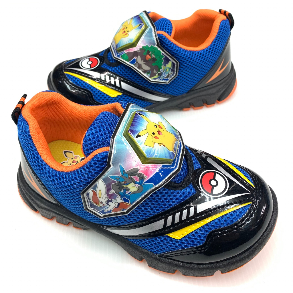 (紀寶) 皮卡丘 精靈寶可夢 神奇寶貝 布鞋 球鞋 運動鞋 兒童布鞋 電燈鞋 跑步鞋