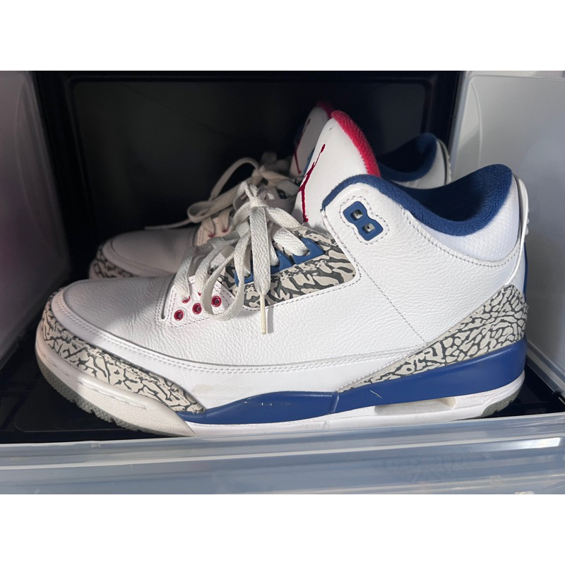 Air Jordan 3 true blue 真實藍 us11