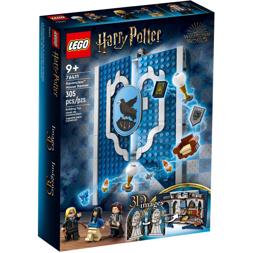 【CubeToy】樂高 76411 哈利波特 霍格華茲 雷文克勞 學院院旗 - LEGO Harry Potter -