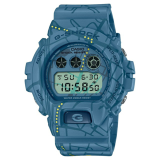 【CASIO】G-SHOCK 經典6900系列 澀谷街頭風格數位電子表 DW-6900SBY-2 台灣卡西歐公司貨