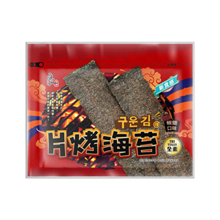 良澔 片烤海苔36G 椒鹽【佳瑪】酥脆 烤海苔 刷嘴 美食