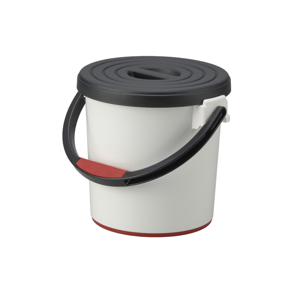 洗車桶 日本製 廚餘桶 附蓋水桶 露營桶 野餐桶 水桶 拉圾桶 提把水桶