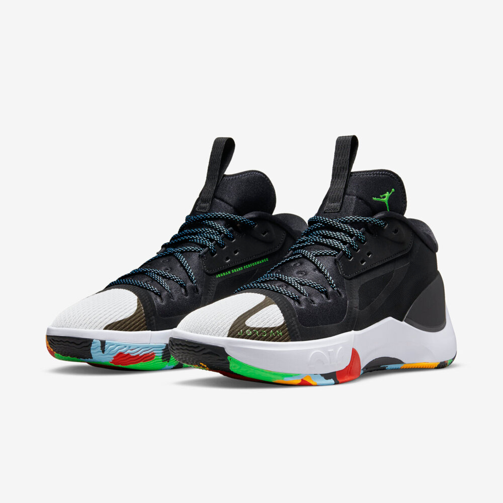 Nike Jordan Zoom Separate PF 男 籃球鞋 黑綠 DH0248-030 【S.E運動】