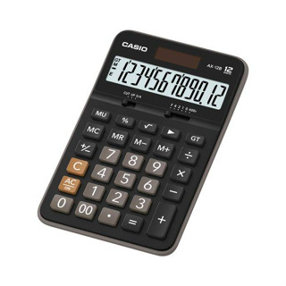 CASIO卡西歐【計算機】AX-12B 12 位數 / 超大顯示幕 數字分隔符號 雙電力(太陽能/電池)