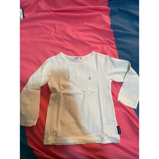 Rag Mart兒童造型白色上衣 日本購入