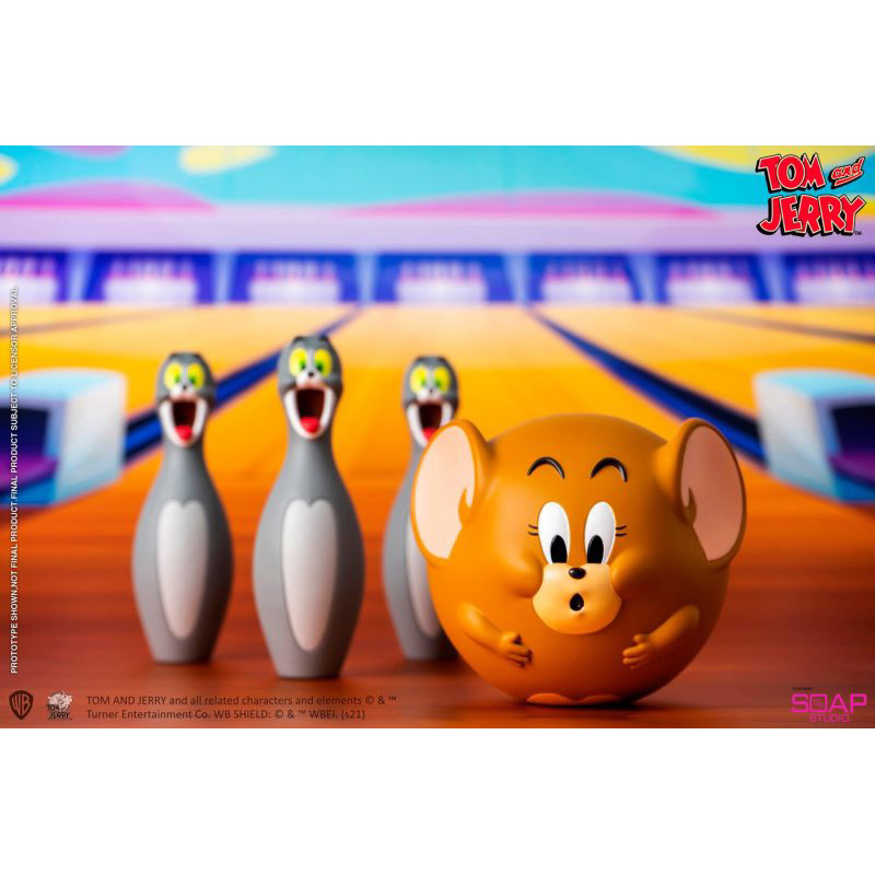 一樂選物｜正品現貨秒發｜Soap Studio 湯姆貓與傑利鼠 保齡球 Tom&Jerry 公仔 玩具 模型 擺件 搞怪