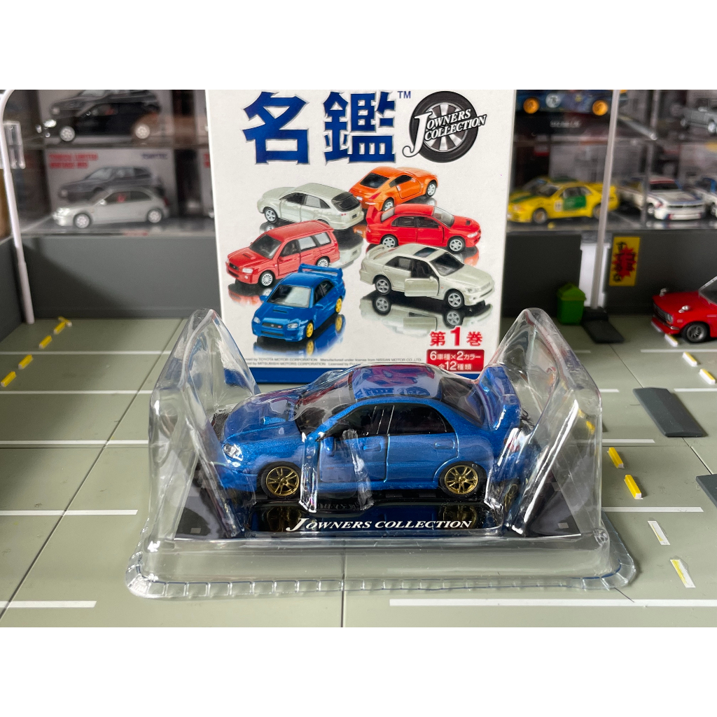 Konami 國產車名鑑 Subaru Impreza GDB 淚眼 絕版 全新