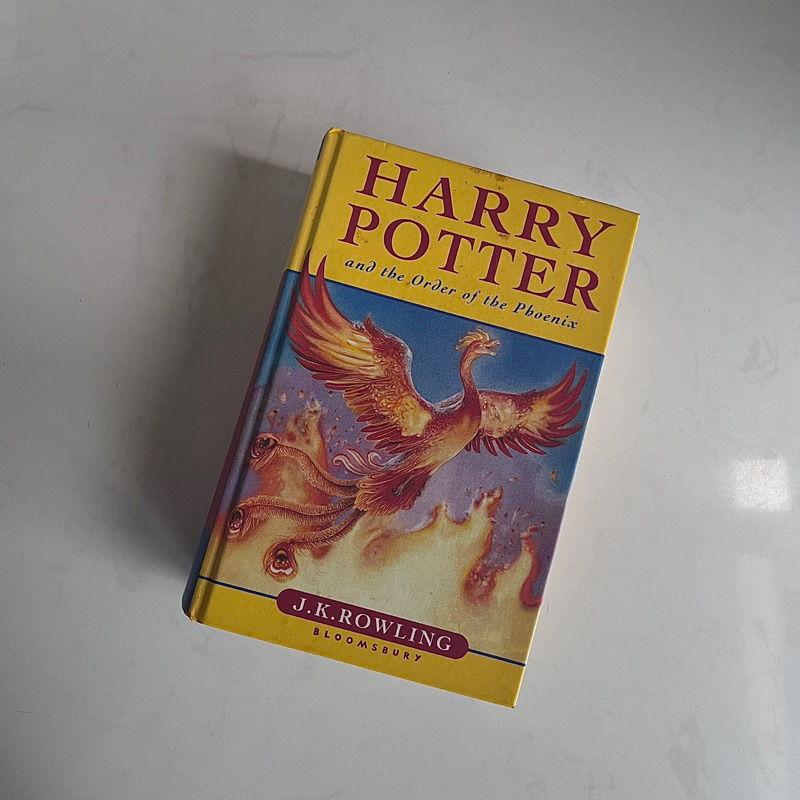[二手原文書] 哈利波特 Harry Potter 鳳凰會的密令 The Order of the Phoenix